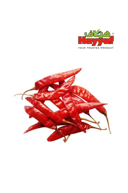 Whole Slender Hot Pungent Red Pepper Core Cooking Pods (100g)