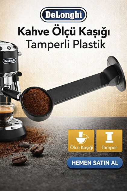 Delonghi Delonghi Kahve Ölçü Kaşığı Tamperli Plastik - Fiyatı
