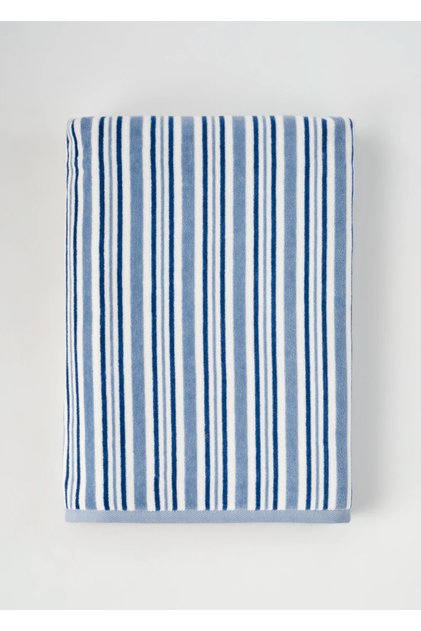 %100 Pamuk Marine Banyo Havlusu (90x150 cm)
