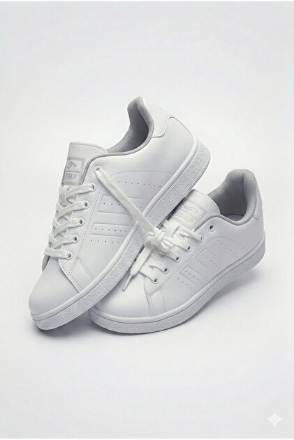 Jump 15306 / 15307 Kadın - Erkek Full Beyaz Sneaker Unisex