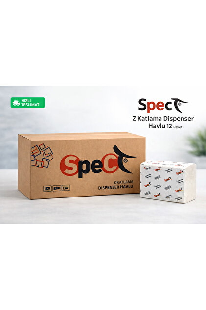 Spect Z Katlama Dispenser Havlu 12 Paket - Fiyatı, Yorumları