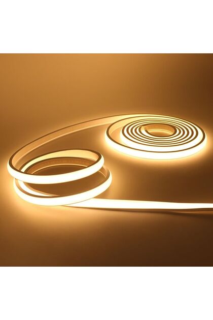 20 metri Bandă LED COB, 3000K, FlexiLum220, 240W 12000Lm, 20M, cu alimentator inclus