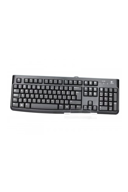 Клавиатура K120, USB, Plug and Play, Водонепромокаем, Черна