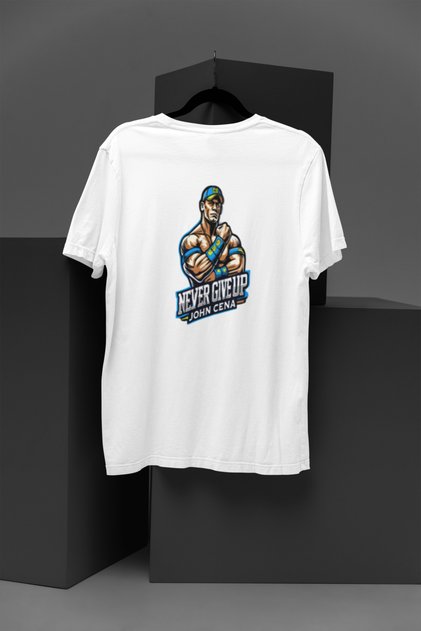 John Cena Printed Crewneck Cotton Oversize Short Sleeve Unisex Tshirt