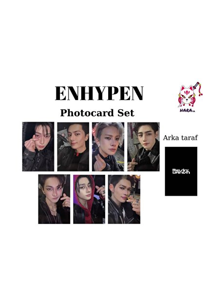 Kpop Dünyasi ENHYPEN Heeseung '' The Sin : VANISH '' Photocards