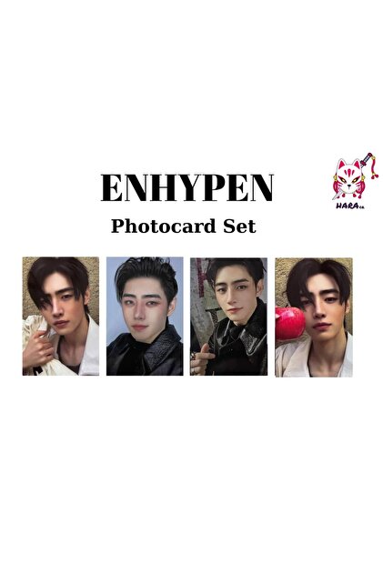 Hara Company Enhypen The Sin: Vanish Albüm Sunghoon Photocard Seti