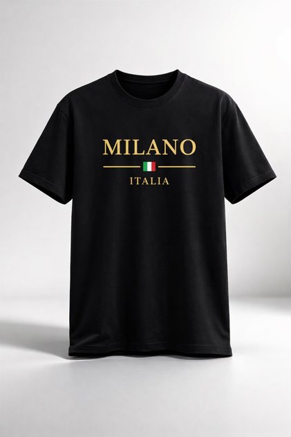 Printed Oversize T-Shirt Street Style