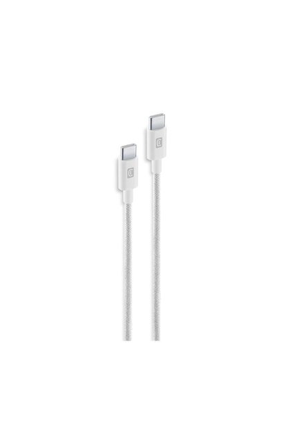CELLULARLINE USB-C TO USB-C ÖRGÜ KABLO 1,5M - BEYAZ