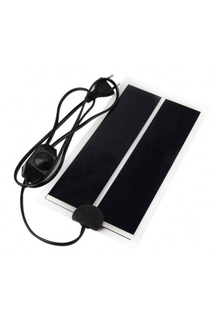 Încălzitor pentru terariu, plastic, 230V, 7W, 28x15 cm, negru