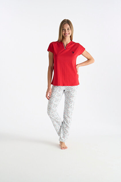 26Y Kadın Kırmızı Pijama Takım