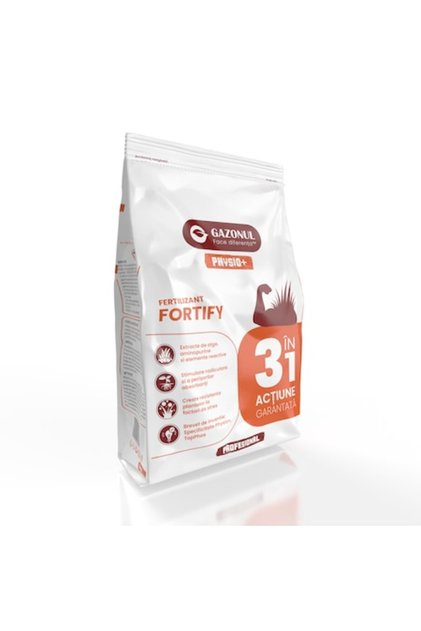Îngrășământ gazon Fortify pentru rădăcini puternice și rezistență la stres, 3 kg