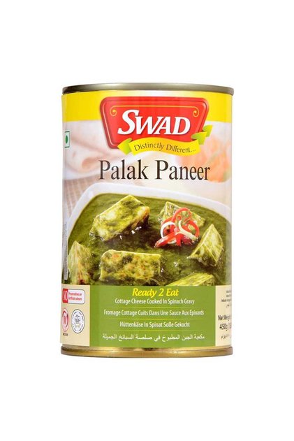 Palak Paneer Ready-to-Eat Creamy Cottage Cheese Spinach (400g)