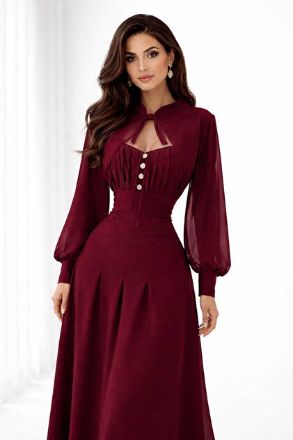 burgundy colored wedding dresses Mermaid Burgundy Wedding Dress  misaislestyle