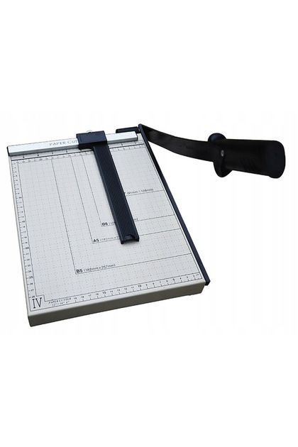 Ghilotină de hârtie, tăiată manual, dimensiuni acceptate A4, B5, A5, B6, B7, 30x32x25 cm