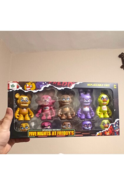 Pufline Freddy Oyuncak Figürleri Five Nights At Freddy's Fnaf 5'li