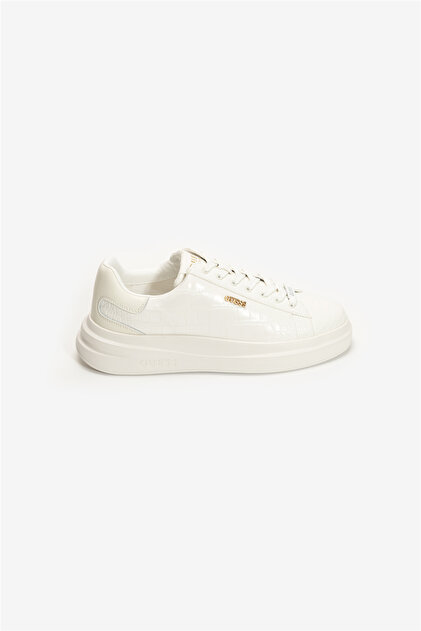 Elba Erkek Deri Sneaker Beyaz