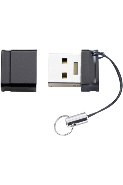 USB 8ГБ 20/35 тънък черен USB 3.0