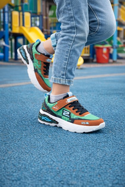 Boy's Multicolored Sports Sneakers Shoes