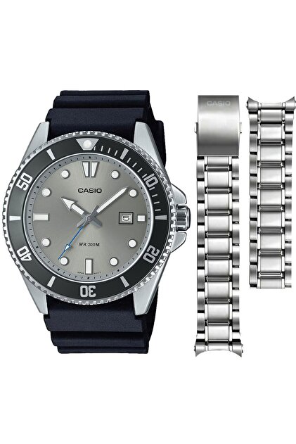 Casio MDV-107 Bill Gates Saati Çelik Kordon Hediyeli - Fiyatı
