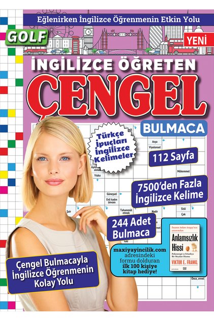 İngilizce Öğreten Çengel Bulmaca 04