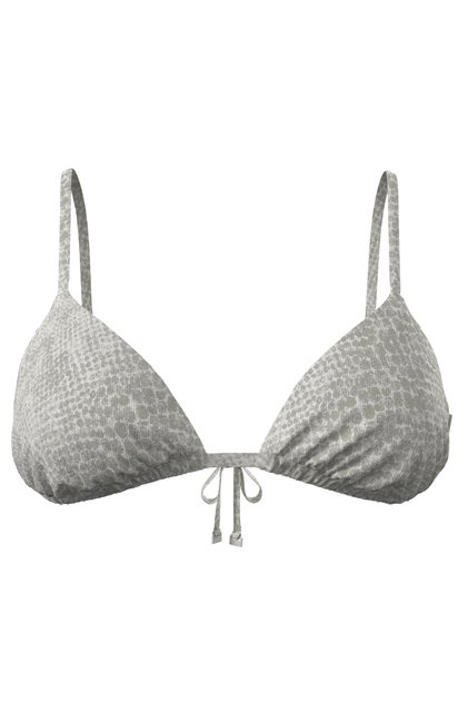 Kadın Gri Üçgen Bikini Üstü