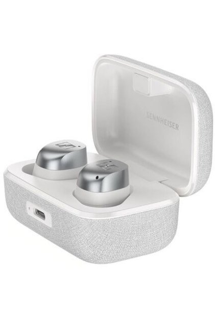 Căști intraauriculare Momentum 4 True Wireless Argintiu