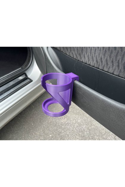 🥤 Universal In-Car Cup Holder – Fixed Beverage Carrier Device