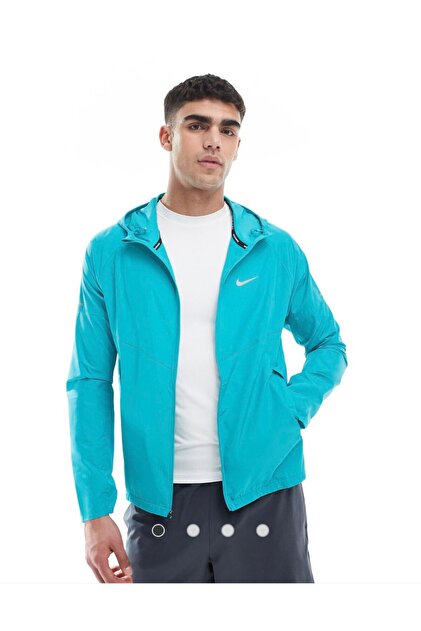 Nike Repel Miler Running Jacket Erkek Mavi Ceket - Fiyatı, Yorumları