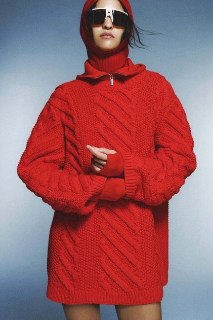 Wool-blend jumper
