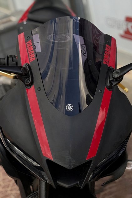 Head Detail Sticker Set for Yamaha R25 (2019-2020-2021-2022-2023-2024)
