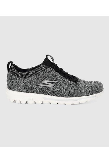 Go Walk Travel Radiant Moon Kadın Gri Sneaker