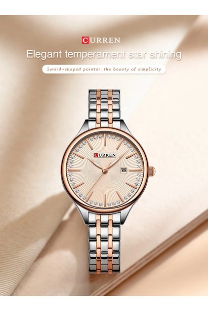 Women Watches 9099 Simple Elegant Ladies Watch Fashion Quartz Luminous Bracelet Wristwatches