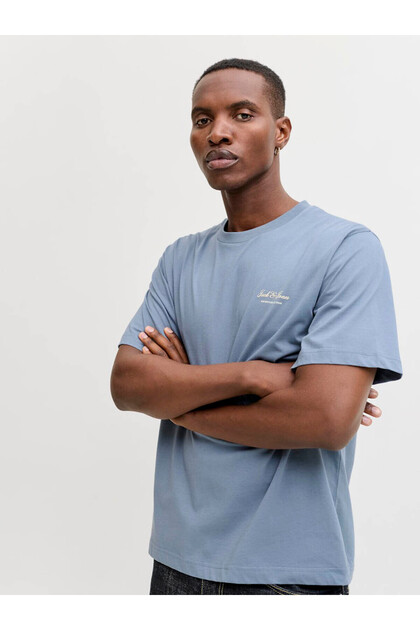 Tシャツ Jack & Jones Jjearchıve Graphıc Tee Ss O-Neck Noos Mavi Erkek T