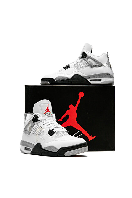 Nike AIR JORDAN 4 RETRO OG (GS) WHİTE CEMENT-SPORTXOUTLET - Fiyatı