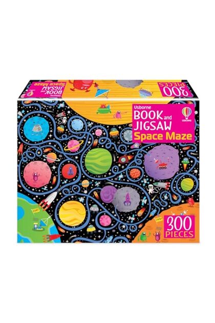Book and Jigsaw Space Maze