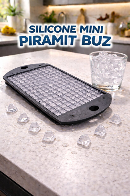 Silicone Mini Pyramid Ice Mold – Multiple Mini Ice Maker Silicone Ice Trays