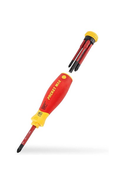 Șurubelniță cu magazie electrică PocketMax 5buc