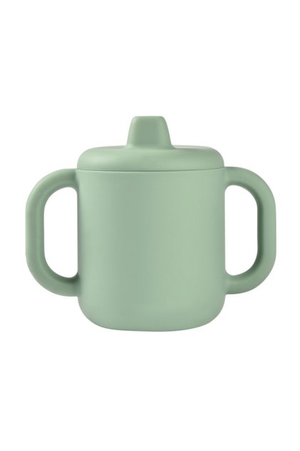 Cupă de antrenament din silicon verde salvie