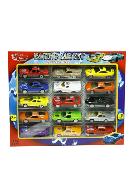 craftivio Vardem 15'li Metal Model Araba Seti 1:64 Ölçek Die-Cast