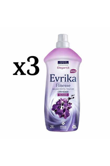 x3 Омекотител за тъкани Finesse Черна орхидея 2 л