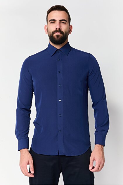 scotch and soda modern fit dress shirt Scotch & Soda mens Modern Fit Dress Shirt, 17, Blue