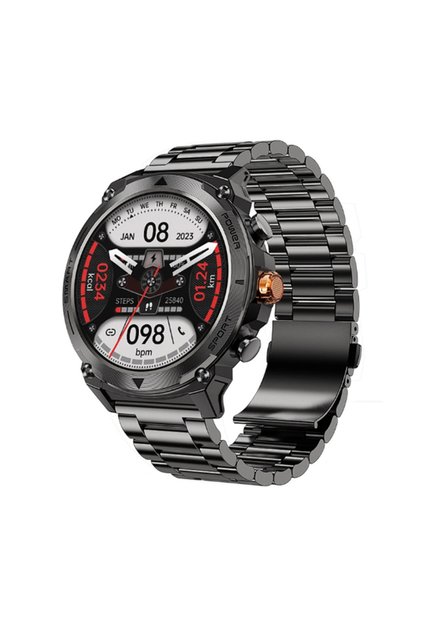SW03 Smart Watch 1.43" AMOLED IP68 Waterproof Bluetooth 5.2 Black