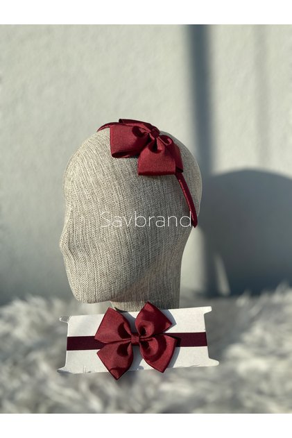Bow-Tie Mom Crown and Bandana Set