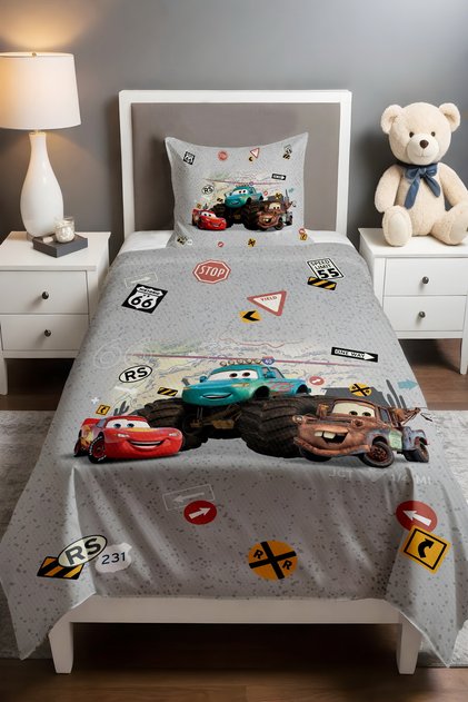 Adventure Team Patterned Single Baby Kids Piqué Set