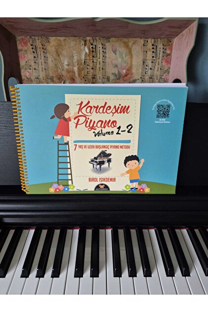 Yurtrenkleri Yayınevi Piyano Metodu Kardeşim Piyano Volume 1-2