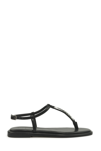 Nine West ORIA 6FX Siyah Kadın Düz Sandalet - Fiyatı, Yorumları