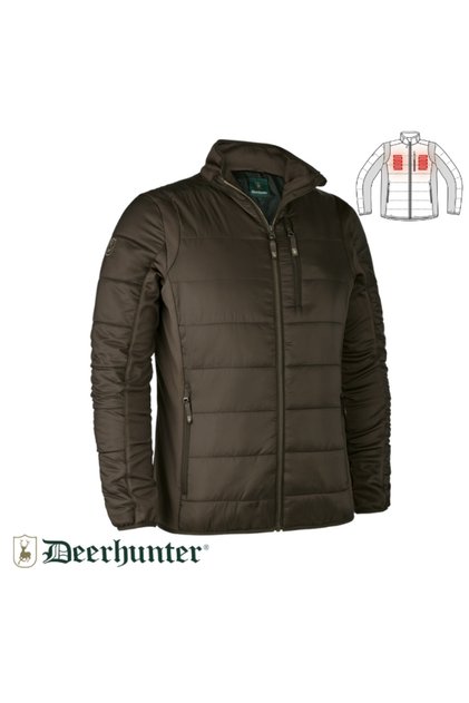 Heat Padded Kahverengi Mont