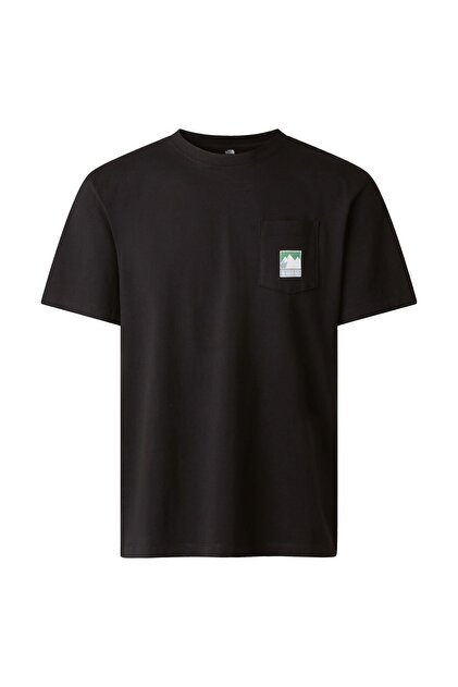 Мъжка тениска с къс ръкав M MOUNTAIN LOGO RELAXED GRAPHIC - NF0A8GUUJK31