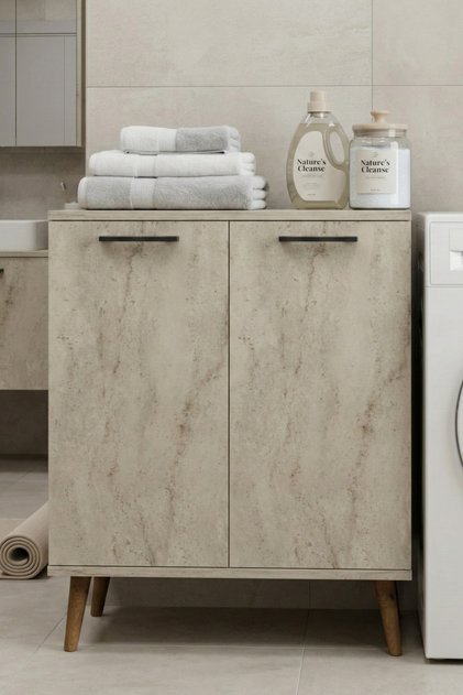 Vittoria 2 Kapaklı Banyo Dolabı