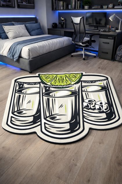 Non-Slip Sole Playstation Xbox Themed Machine for Washable Gamers in the Youth Room Rug Size 120X180